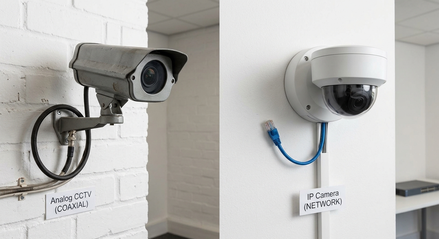 Perbedaan CCTV Analog dan IP Camera: Mana yang Cocok untuk Usaha Anda di Cirebon?